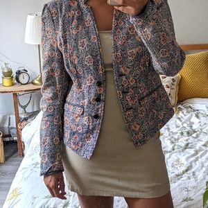 Free people boho blazer size 10